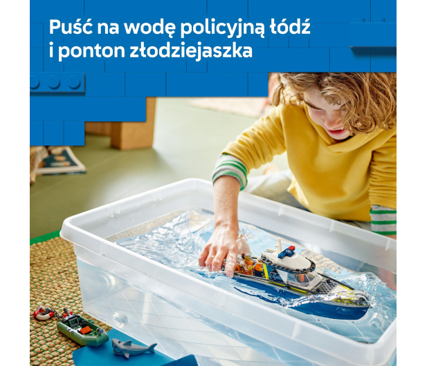 LEGO City 60456 Pościg łodzią policyjną - 1331641 - zdjęcie 5